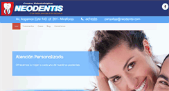 Desktop Screenshot of neodentis.com